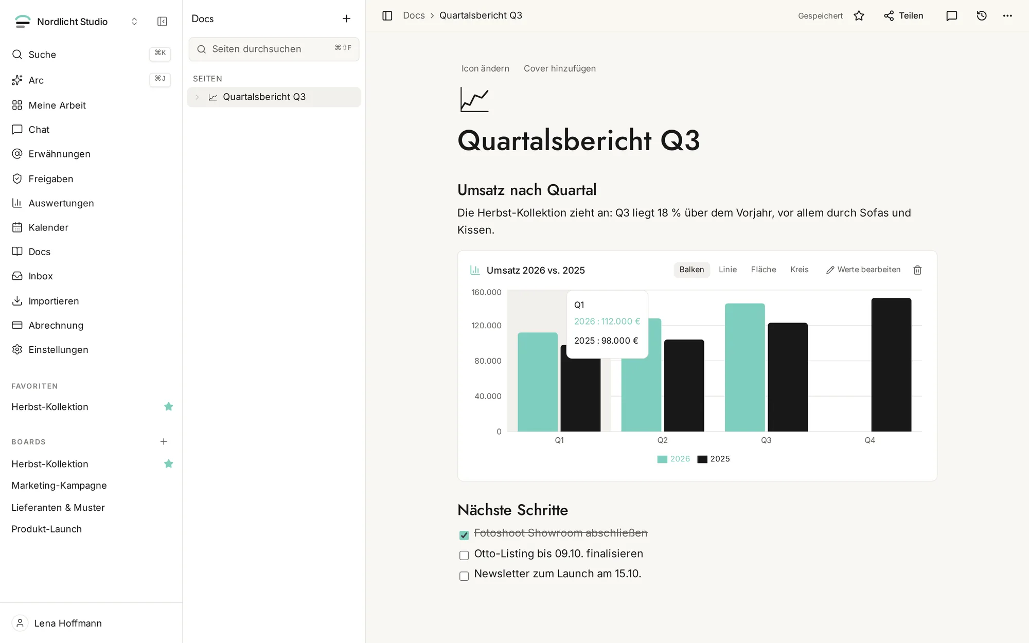 Wissen im Projekt-Doc